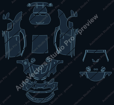 Alpine A110 AEF R Facelift (2023) coupe – watermarked preview
