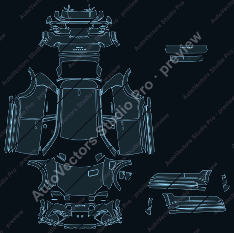 Alpine A290 AmpR Small GTS (2025) hatchback – watermarked preview