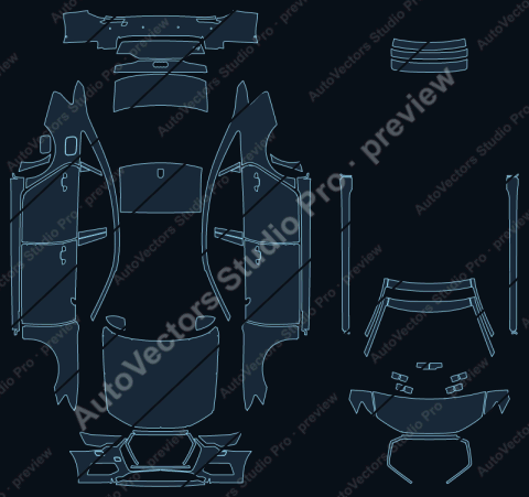 Audi A6 Base C8 (2019) sedan – watermarked preview