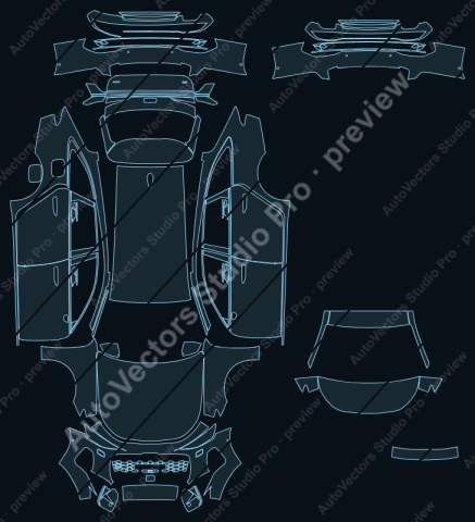 Audi A6 C9 Base (2025) wagon – watermarked preview