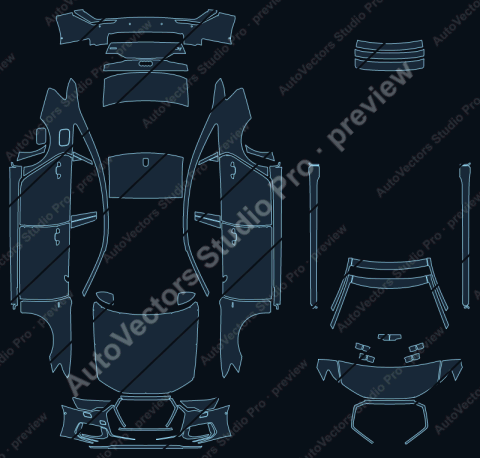 Audi A6 S-Line C8 (2019) sedan – watermarked preview