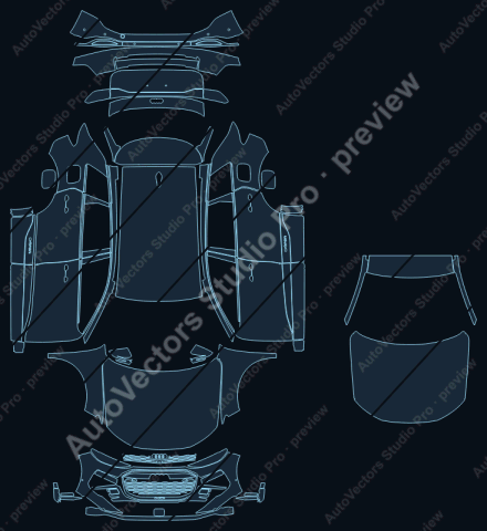 Audi Q6 e-tron (2024) SUV – watermarked preview