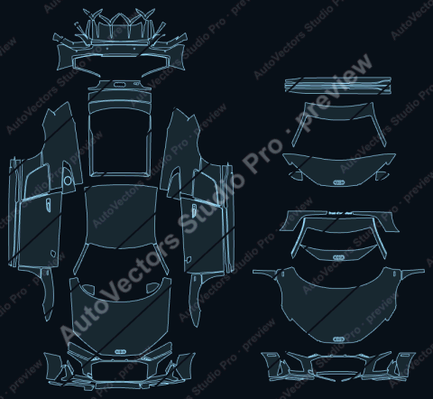 Audi R8 V10 (2019) coupe – watermarked preview