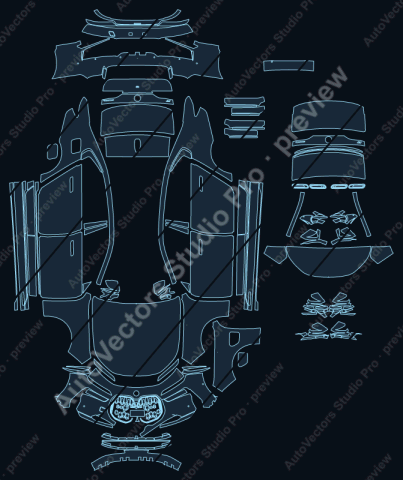 BMW i7 X-Line (2023) sedan – watermarked preview