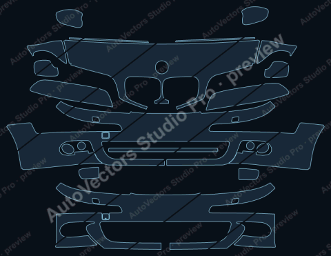 BMW M5 E39 Facelift (2000) sedan – watermarked preview