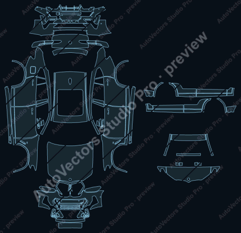BMW X4 M Sport G02 LCI (2022) SUV – watermarked preview