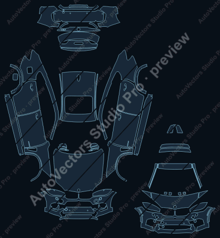 BMW X6 M (2015) SUV – watermarked preview