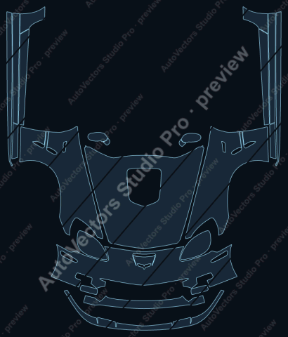 Chevrolet Corvette C6 ZR1 (2009) coupe – watermarked preview