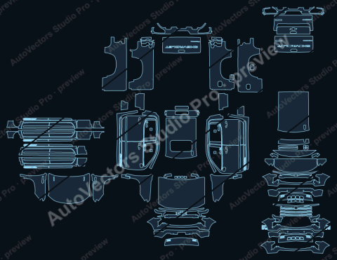 Chevrolet Silverado 1500 High Country (2023) – watermarked preview