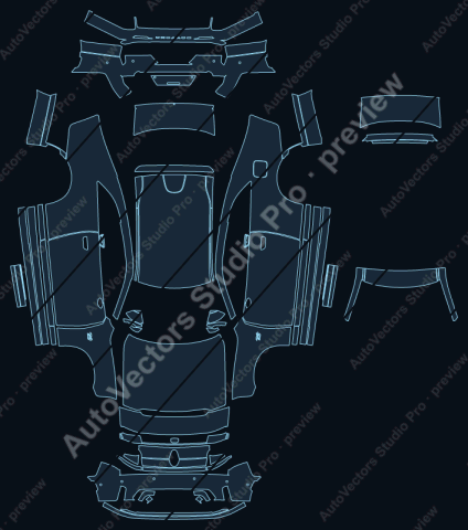 Dodge Charger Daytona LB (2025) coupe – watermarked preview