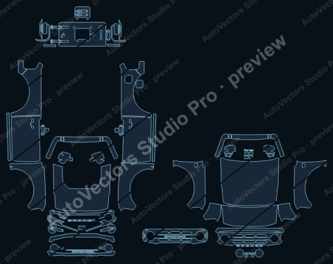 Ford Bronco U725 Base (2021) 2-door – watermarked preview