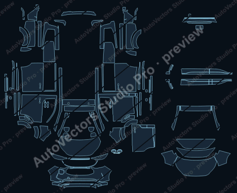 Ford E-Transit V710 Short Wheelbase (2025) van – watermarked preview