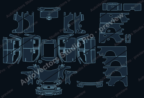 Ford F-150 P702 Lariat Facelift (2024) pickup – watermarked preview