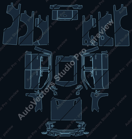 Ford F-150 P702 Platinum Facelift (2024) pickup – watermarked preview