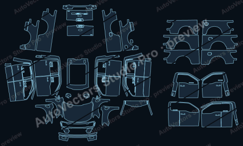 Ford F-150 P702 STX Facelift (2024) pickup – watermarked preview