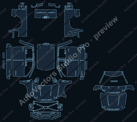 Ford F-250 Lariat Crew Cab (2023) – watermarked preview
