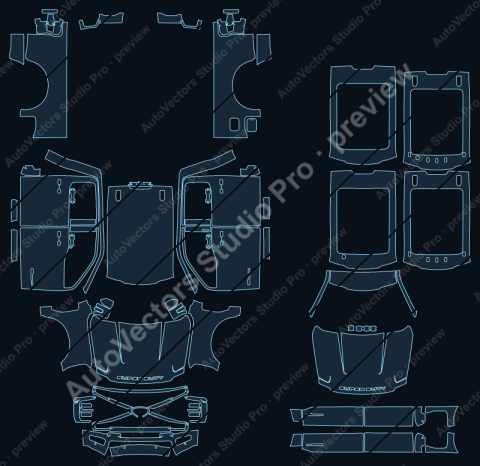 Ford F-350 Platinum Crew Cab (2023) – watermarked preview