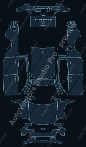 Ford Maverick P758 Lobo LCI (2025) pickup – watermarked preview