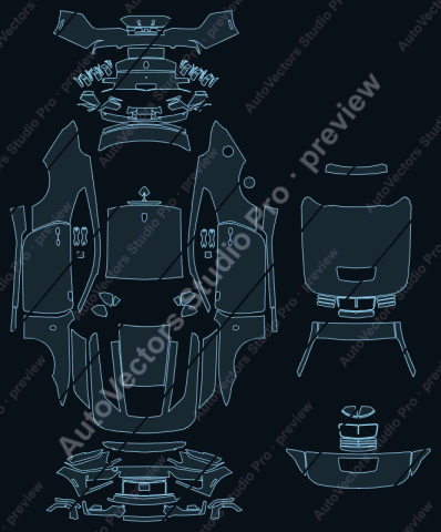 Ford Mustang Dark Horse (2024) coupe – watermarked preview