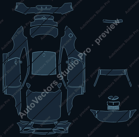 Ford Mustang EcoBoost Premium S650 (2024) coupe – watermarked preview