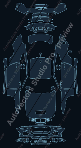 Ford Mustang GT V2 (2024) coupe – watermarked preview