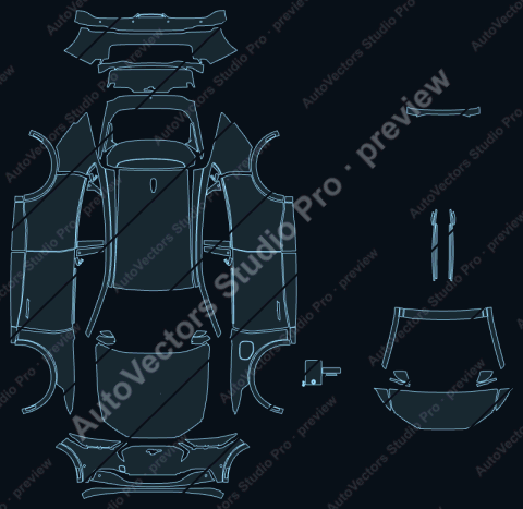 Ford Mustang Mach-E First Edition Select California Route 1 Premium (2021) SUV – watermarked preview