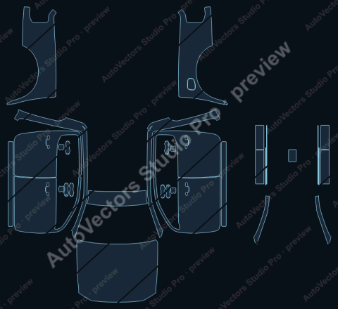 Ford Ranger Tremor Double Cab (2025) – watermarked preview