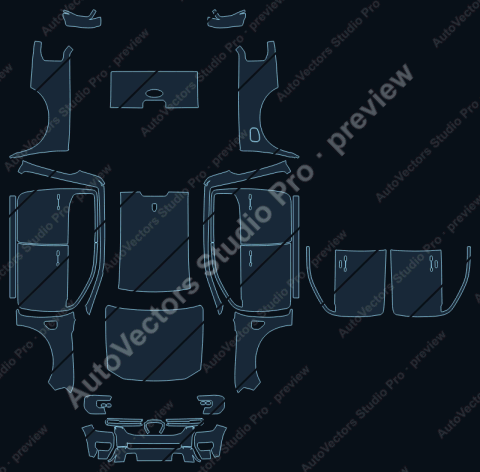 Ford Ranger XL (2023) – watermarked preview