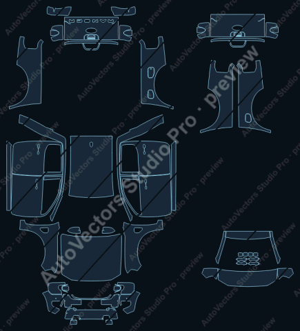 Ford Ranger XLT-EU (2023) – watermarked preview