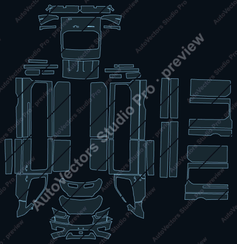 Ford Transit T-250 350 High Roof Facelift (2020) van – watermarked preview
