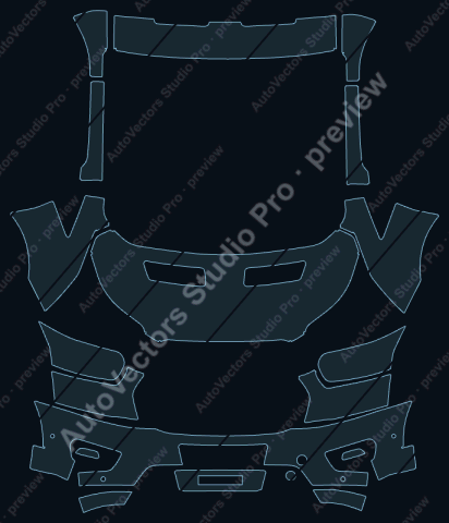 Ford Transit XLT Facelift Passenger (2020) van – watermarked preview