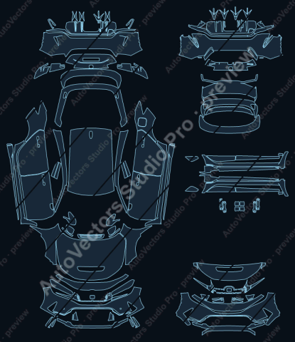 Honda Civic Type R FL5 (2023) hatchback – watermarked preview