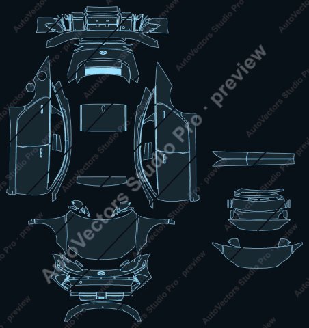 Hyundai Ioniq 6 CE (2023) sedan – watermarked preview