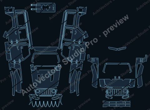 Jeep Wrangler JL Rubicon (2018) 4-door – watermarked preview