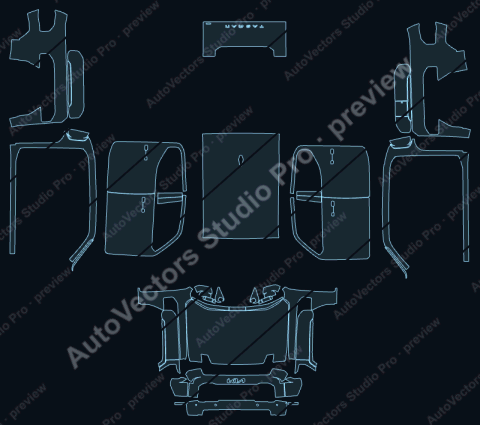 KIA Tasman S (2025) – watermarked preview