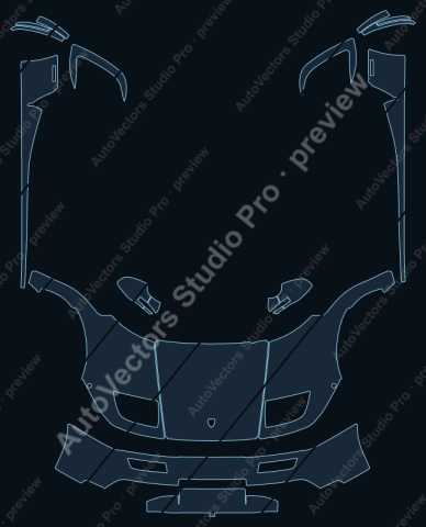 Lamborghini Diablo 6.0 (2001), front kit – watermarked preview