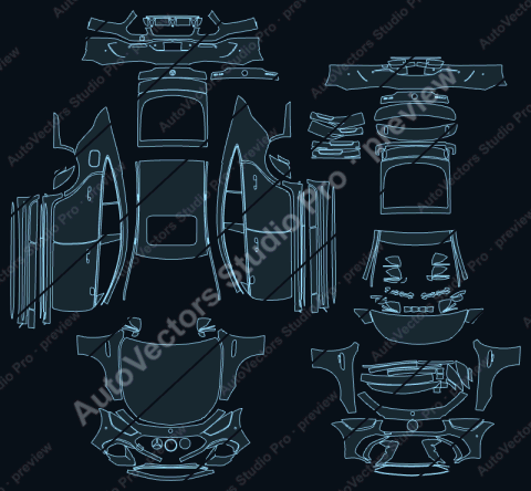 Mercedes-Benz AMG GT X290 LCI (2022) 4-door – watermarked preview