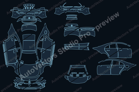 Mercedes-Benz CLA 35 AMG C118 (2024) coupe – watermarked preview