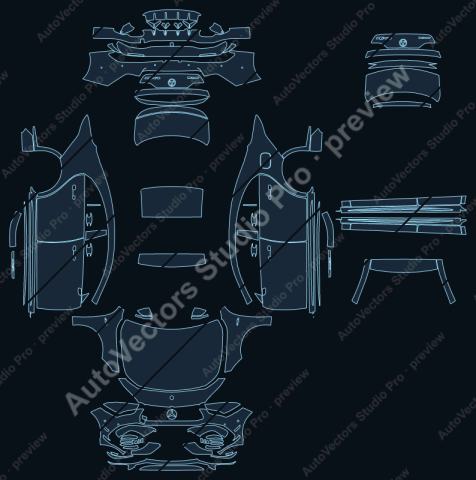 Mercedes-Benz CLA AMG CLA 45 S (2025) coupe – watermarked preview