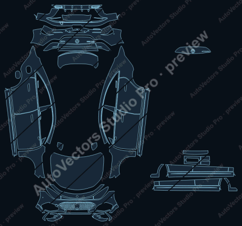 Mercedes-Benz CLA AMG Line C178 (2025) 4-door – watermarked preview