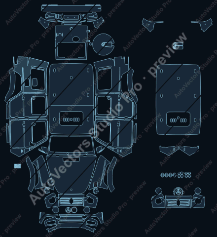 Mercedes-Benz G-Class AMG Line W463 (2021) SUV – watermarked preview