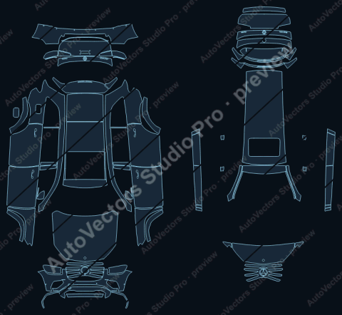 Mercedes-Benz GLS Base X167 (2024) SUV – watermarked preview