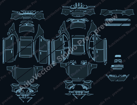 Mercedes-Benz S-Class W223 AMG (2024) sedan – watermarked preview