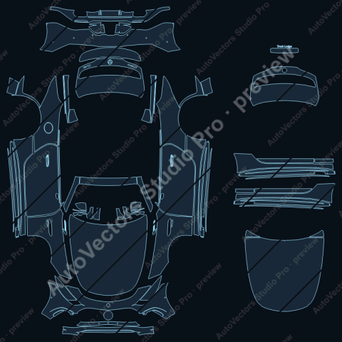Mercedes-Benz SL 43 AMG R232 (2023) convertible – watermarked preview