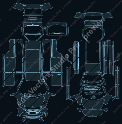 Mercedes-Benz V-Class W447 Base LCI Long (2024) wagon – watermarked preview