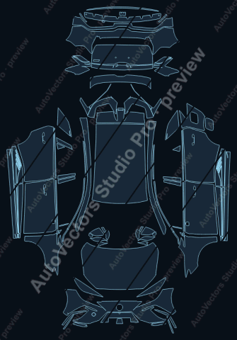 MG MG4 EV Base (2024) hatchback – watermarked preview