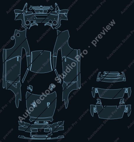 Nissan GT-R R35 Base Facelift (2024) coupe – watermarked preview