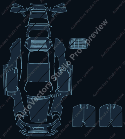 Porsche 911 964 Turbo (1990) coupe – watermarked preview