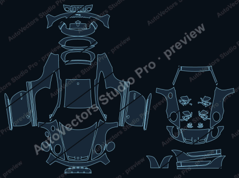 Porsche 911 992 Dakar (2023) coupe – watermarked preview