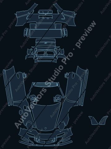 Porsche 911 997.1 GT3 RS (2007) coupe – watermarked preview